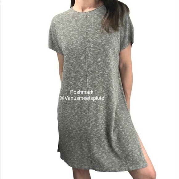 J. Jill Dresses & Skirts - J. Jill Purejill Dress Tunic S Knit Lagenlook Beachy Lightweight Cotton Casual